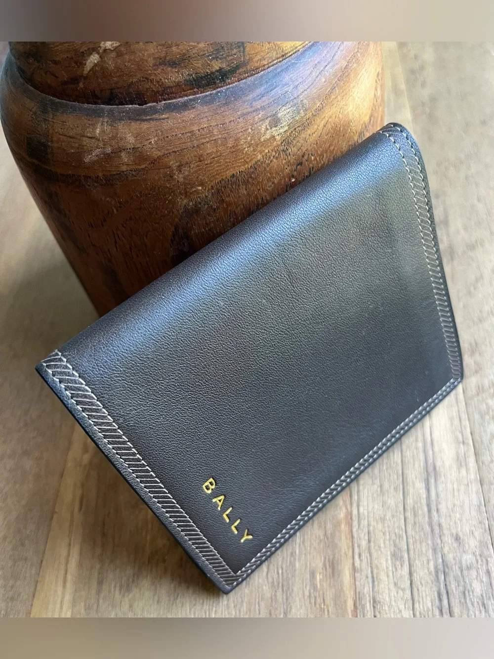 BALLY Bifold Men’s Leather Wallet Brown